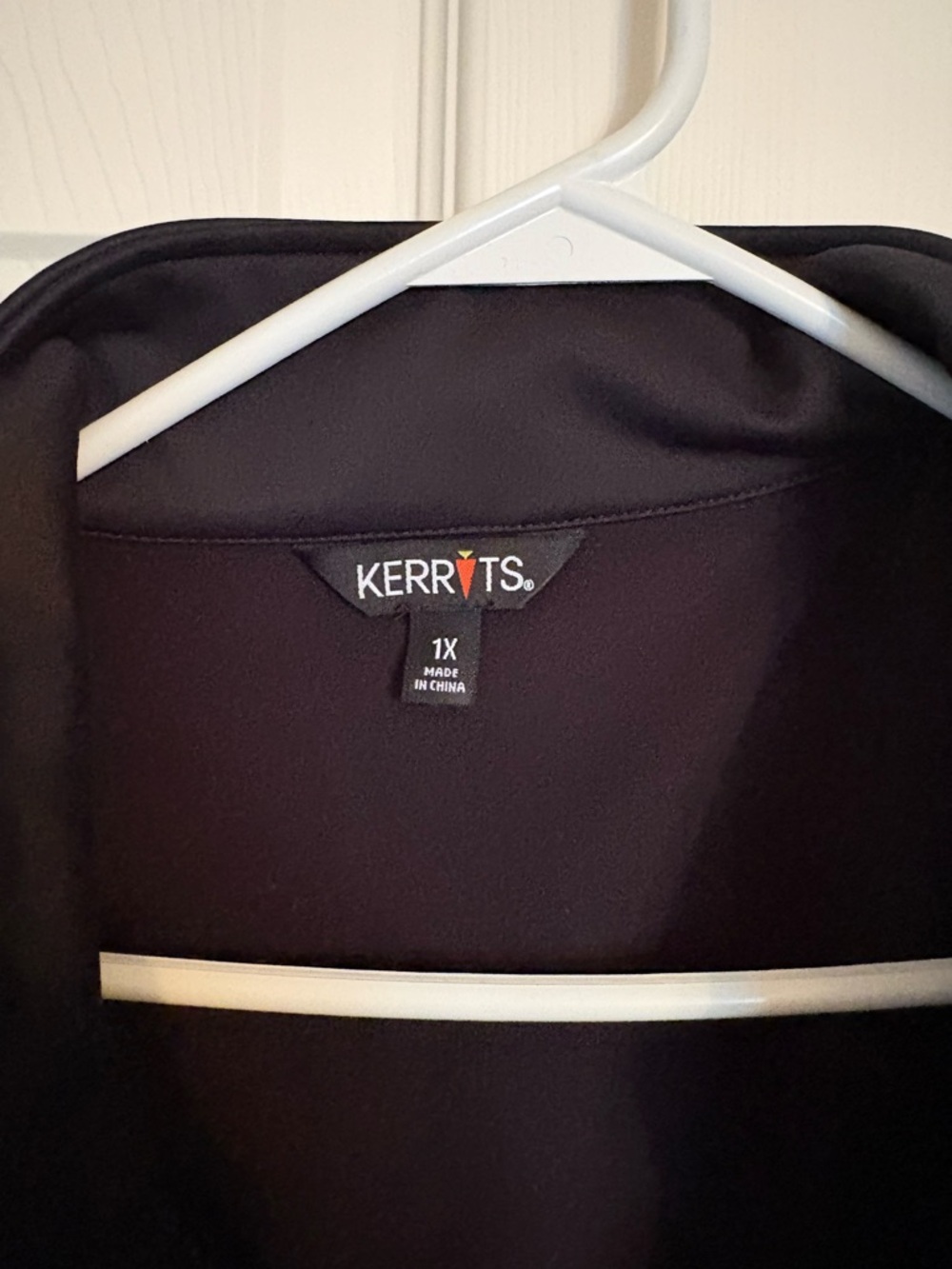 Kerrits Black Softshell Vest with Subtle Logo - Picture 3 of 3